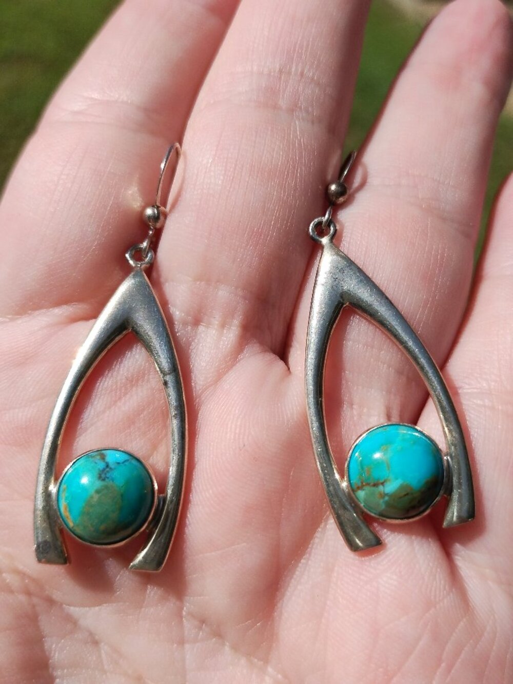 Jay King Gallery Collection Kingman Turquoise Wishbone 925 Sterling Silver